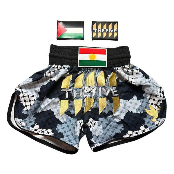 The Five Snow Kufiya Muay Thai Shorts