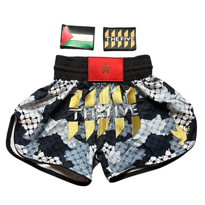 The Five Snow Kufiya Muay Thai Shorts