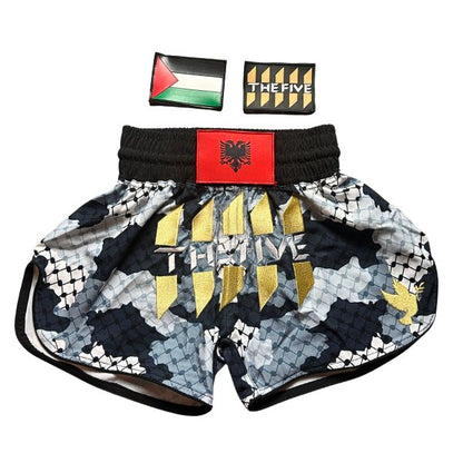 The Five Snow Kufiya Muay Thai Shorts