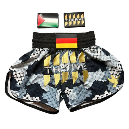 The Five Snow Kufiya Muay Thai Shorts