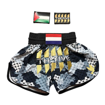The Five Snow Kufiya Muay Thai Shorts