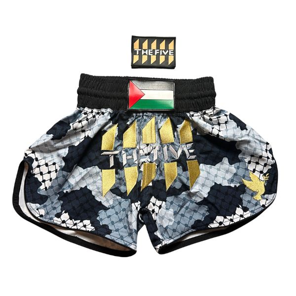 The Five Snow Kufiya Muay Thai Shorts