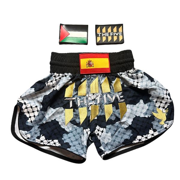The Five Snow Kufiya Muay Thai Shorts