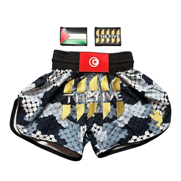 The Five Snow Kufiya Muay Thai Shorts