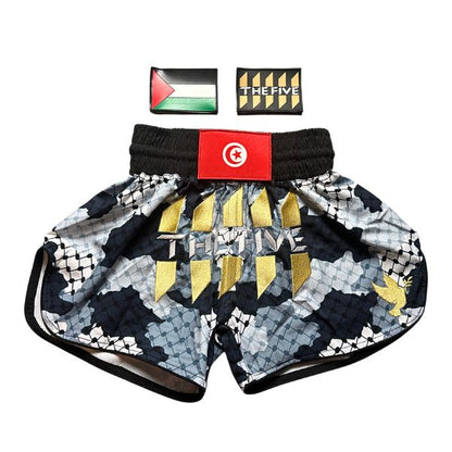 The Five Snow Kufiya Muay Thai Shorts